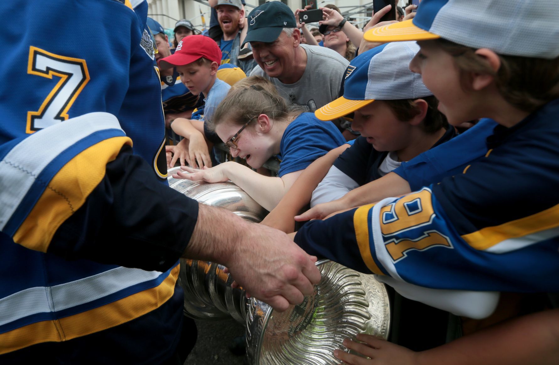 Scenes from Blues Stanley Victory Parade